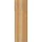Ekena Millwork Traditional Slat Rough Sawn Bracket w/ Offset Brace, Western Red Cedar, 8"W x 18"D x 26"H BKT0806X18X26TRA06RWR - alternate 2